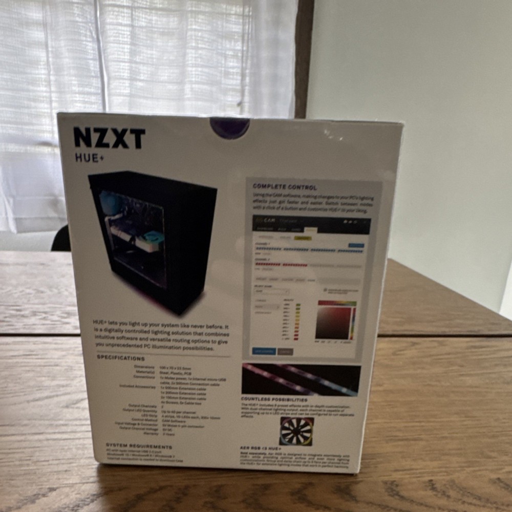 NZXT Advanced PC Lighting Black AC-HUEPS-M1