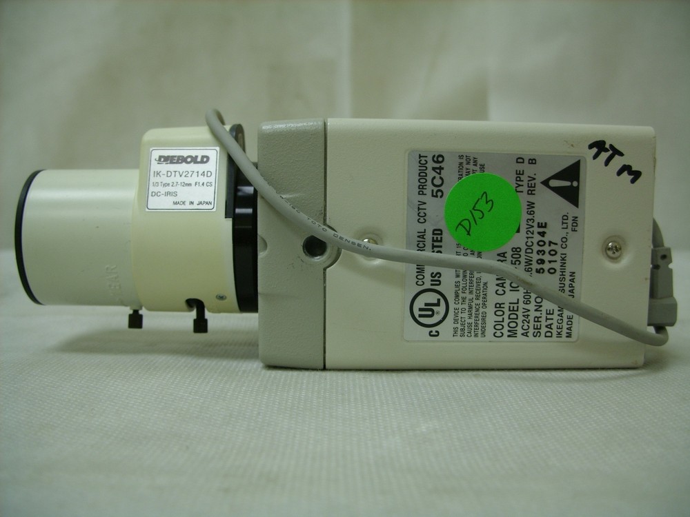 DIEBOLD Preferred Plus Digital Process CCTV Color Surveillance Camera ICD-508