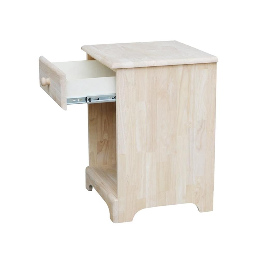 International Concepts Nightstand Unfinished