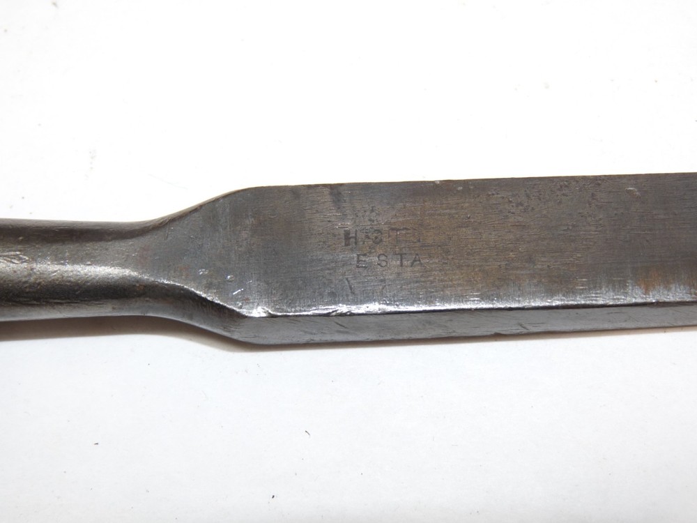 Vintage H Steve Socket Firmer Chisel 8” X 5/8”
