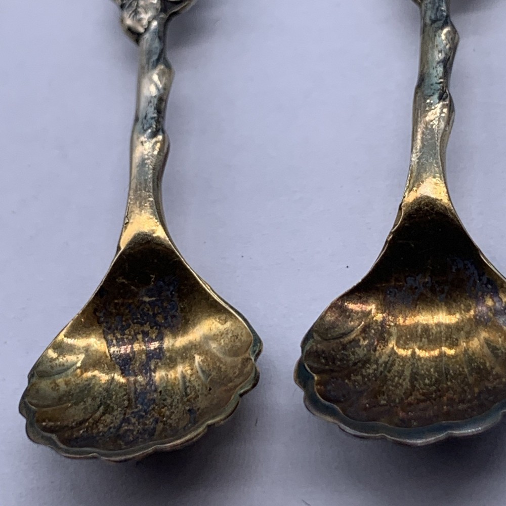 Vintage Salt Cellar Spoons