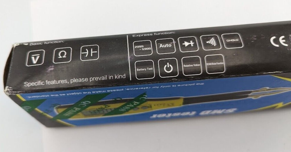 HP-990B Auto Range SMD (Surface Mounted Device) Meter Resistor Capacitor Tester