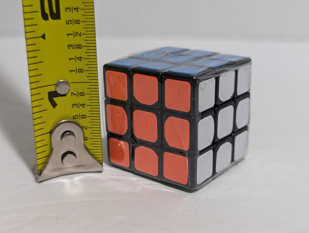 NEW - 1"x 1" Tiny Puzzle Cube Mini Twisting Style Speed Brain Teaser Miniature