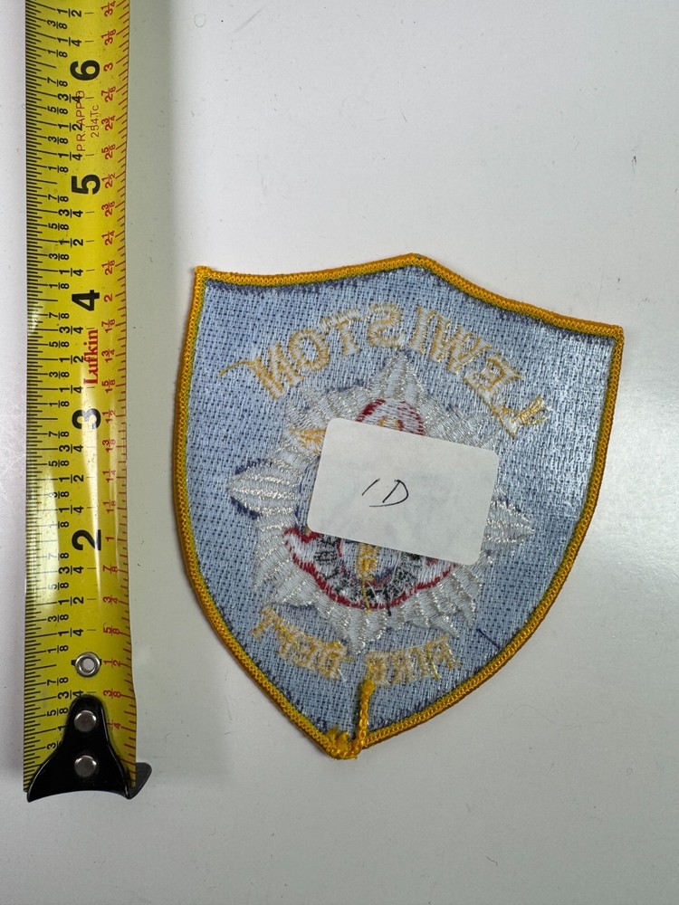 Lewiston Fire Idaho ID Patch Y6