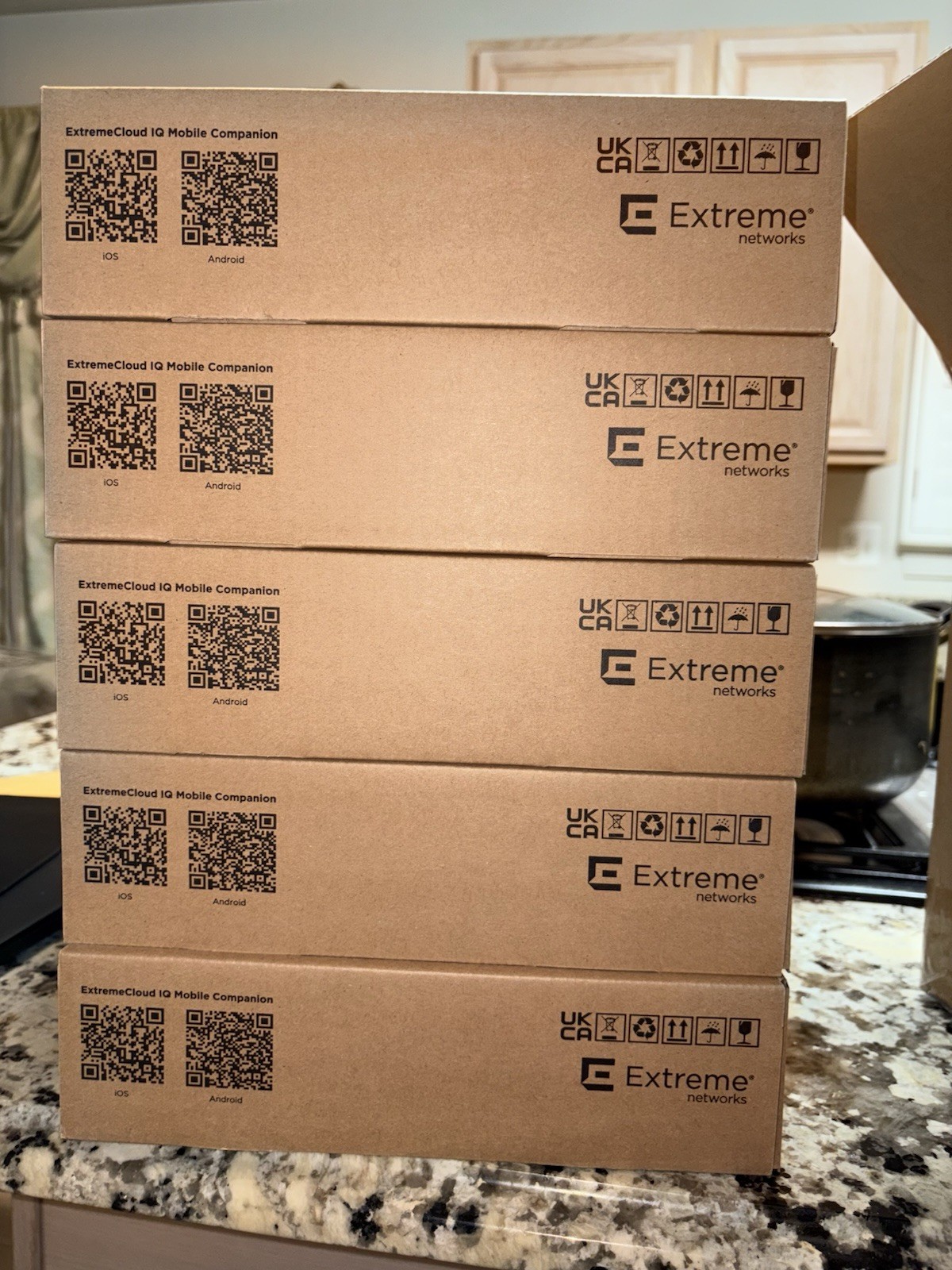 Lot Of 5 Aerohive Networks AP650 Wireless Access Point