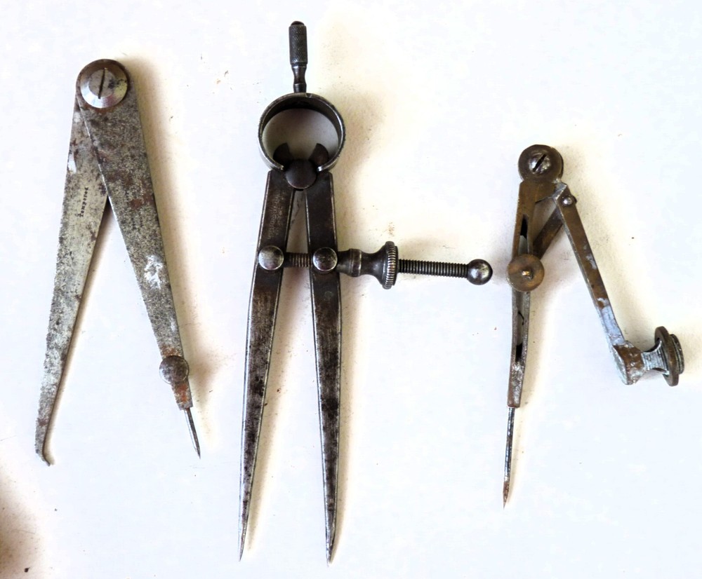 Drawing set & Compass Reeves ? Vintage Drawing tools