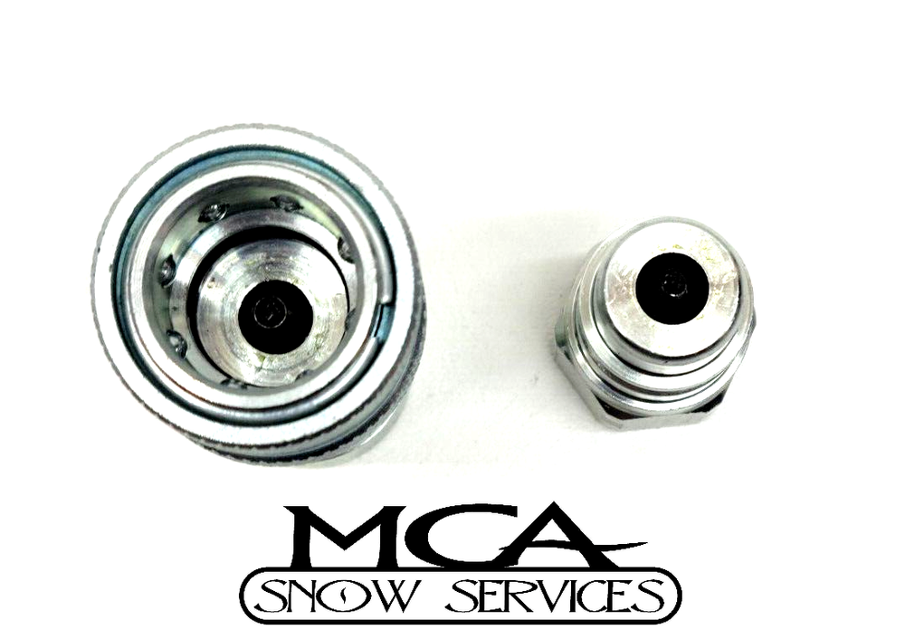 MEYER SNOW PLOW HYDRAULIC QUICK COUPLER PIN TYPE 15741C 22145 22146