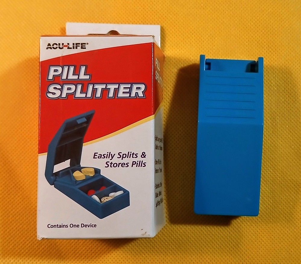 Acu-Life Pill Splitter & Storge Device - Damaged Box