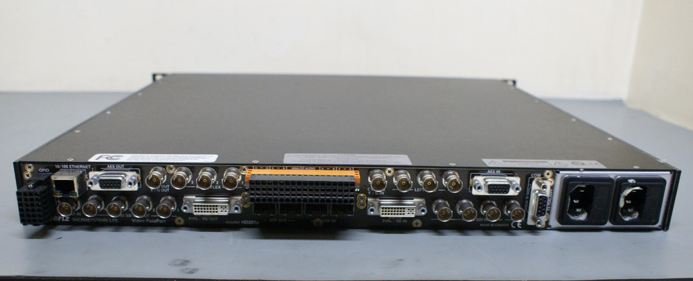 Evertz Microsystem HD2012 PassPort Multi Path Video Converter Frame Synchronizer