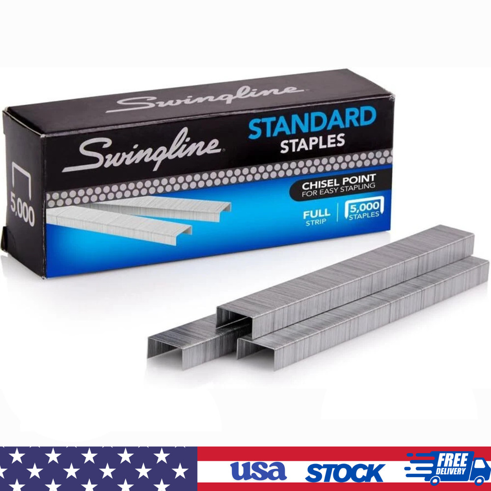 Swingline Staples Standard 1/4 Inch 5000-Pack Office Stapler Refill (210 Per Str