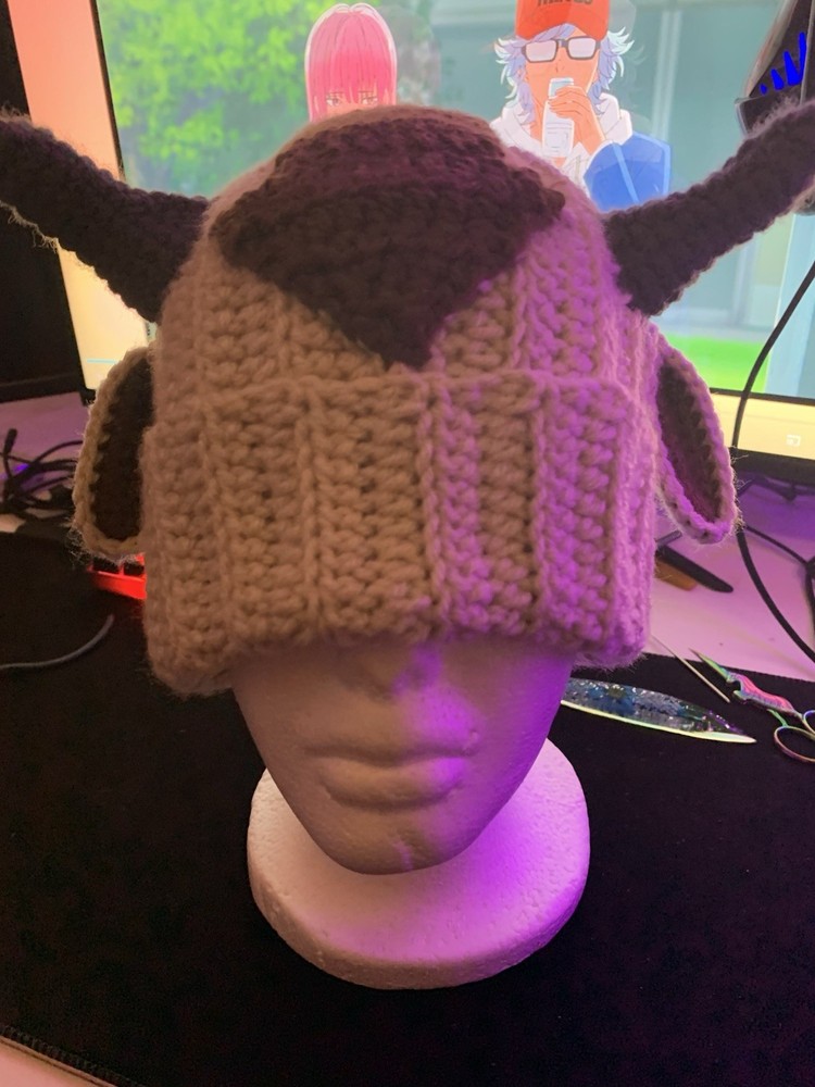 Handmade APPA crochet beanie