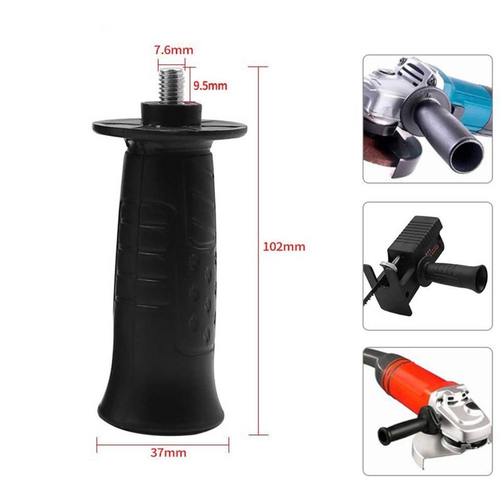 Angle Grinder Side Handle Shock Absorbing Accessories Thread for Power Tool