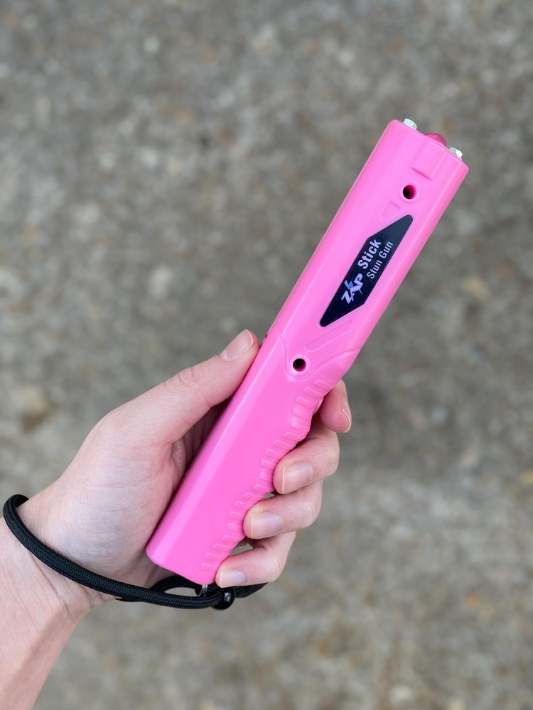 Personal Security ZAP STUN STICK flashlight PINK