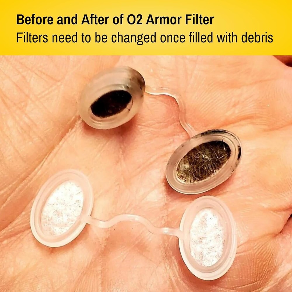 Nose Filter for Welding 4 Pack Dust Allergies O2
