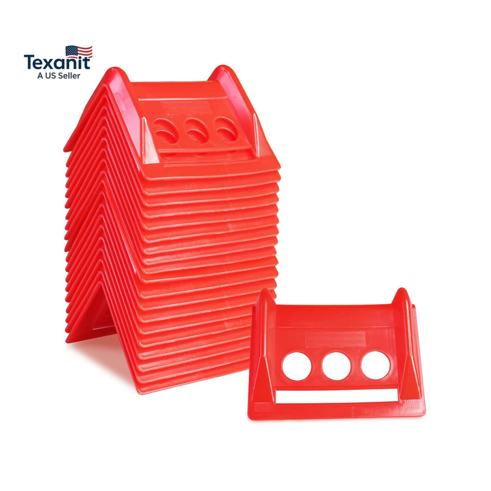 ENJ 20 Pack Flatbed Edge Protector, Edge Corner Tie down Protector for up to 4 I