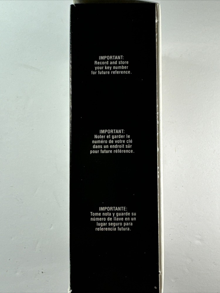 Master Lock 1LF Padlock - Key# 2742- NOS