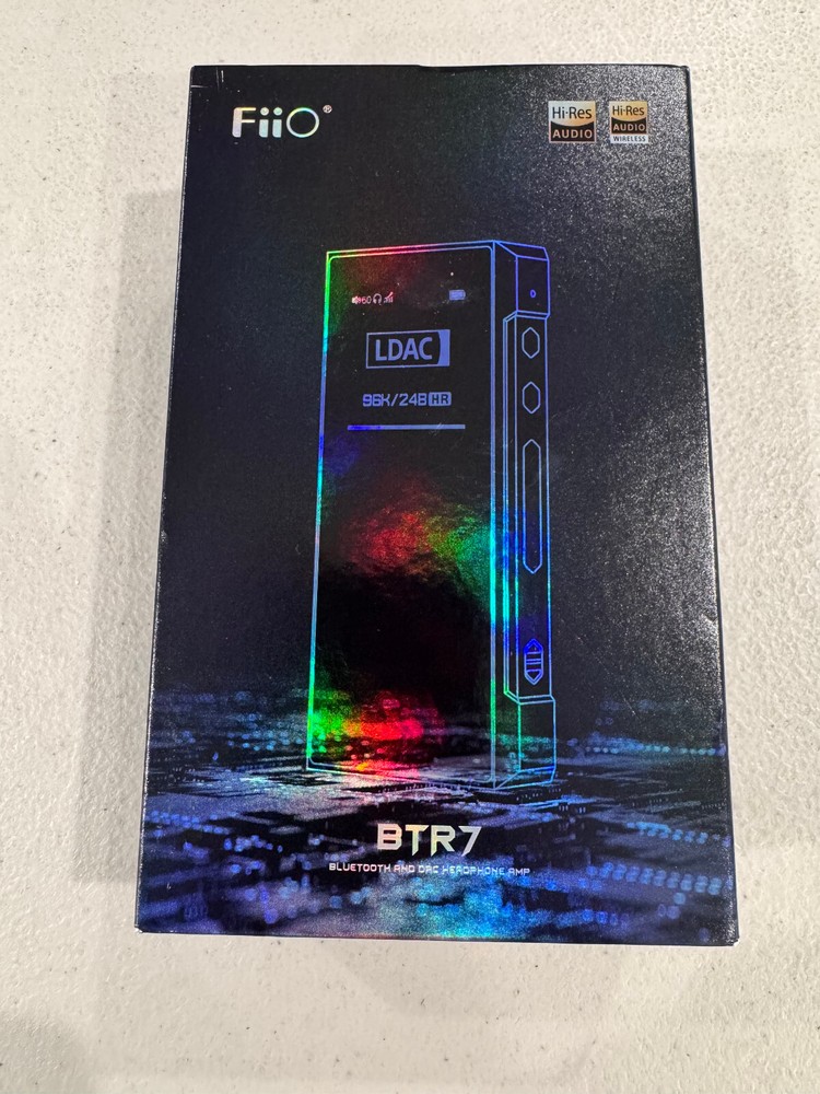 FiiO BTR7 Headphone Amp Bluetooth Receiver High Resolution Portable DAC Type C