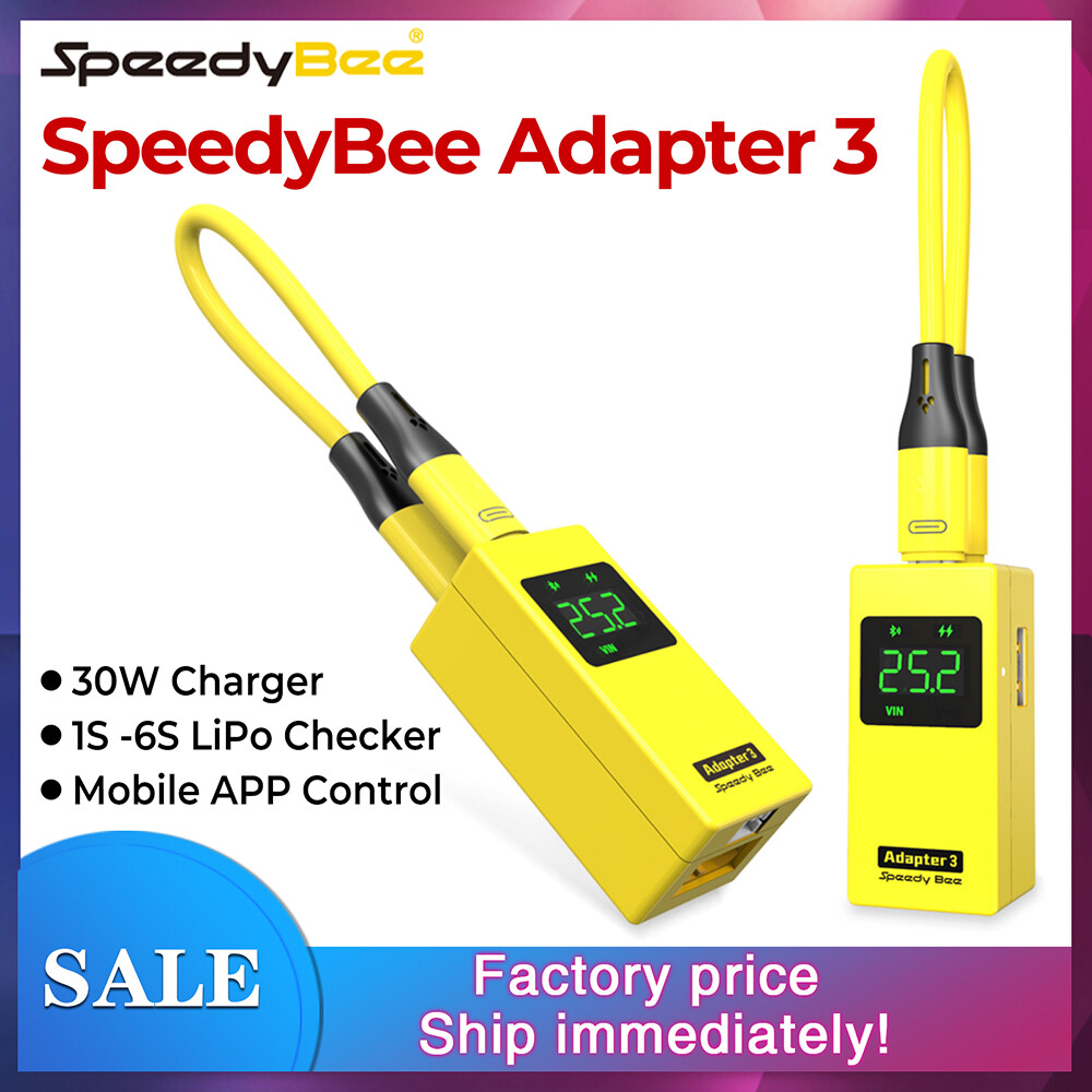 Speedybee Adapter 3 Voltage Checker Adapter WIIFI Wireless Adapter APP Control