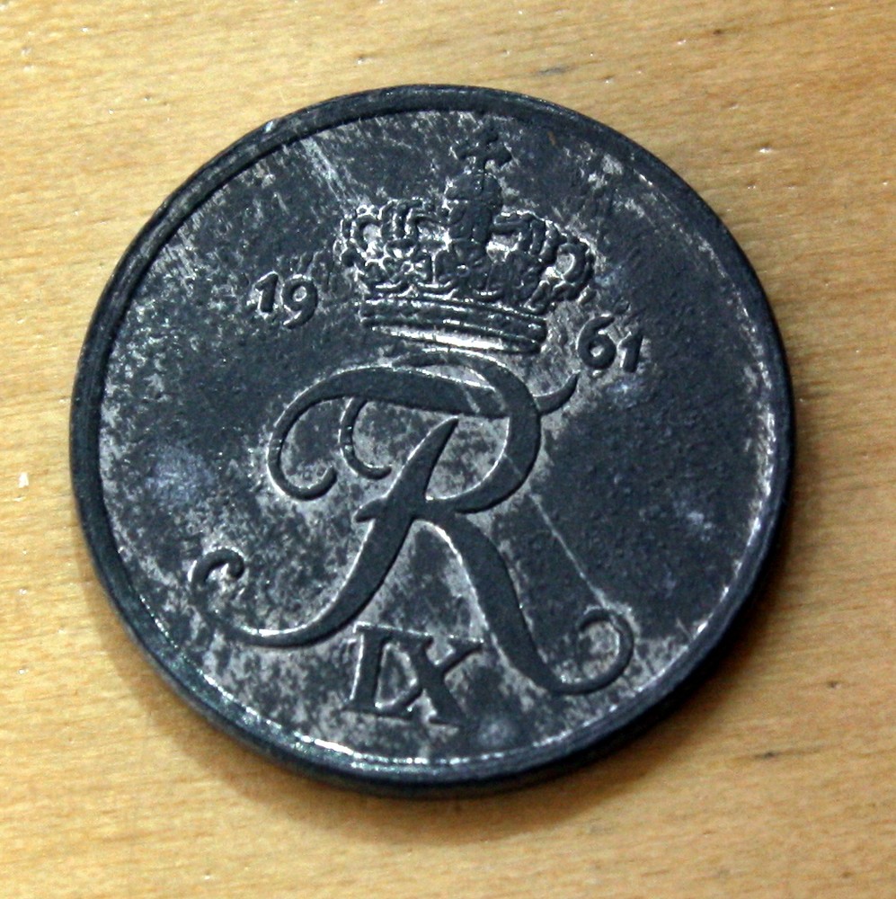 1961 Denmark 1 Ore Unc.