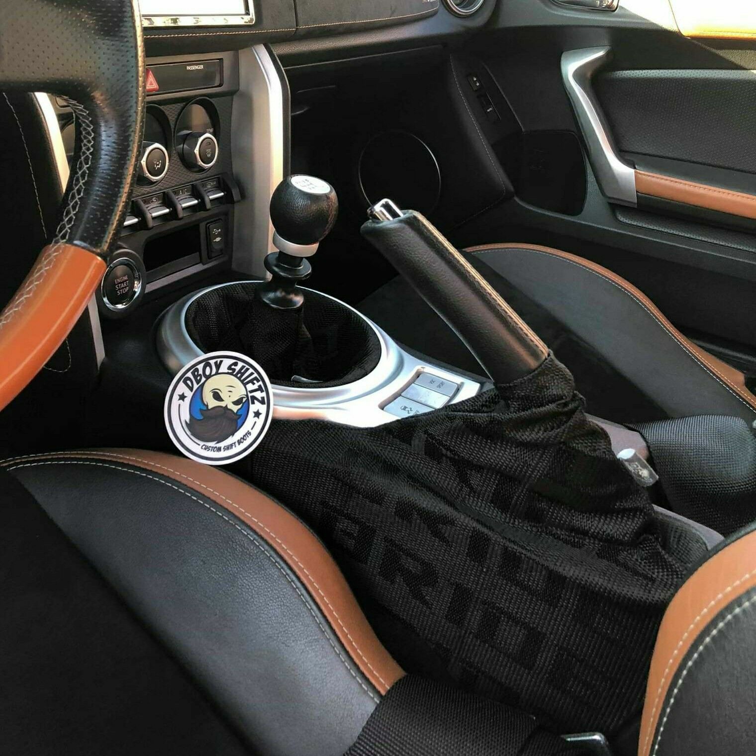 Dboy Shiftz custom Bride Shift and Ebrake combo for Scion FRS Toyota 86 BRZ.