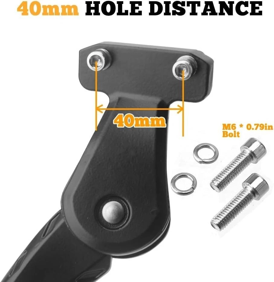 Adjustable Rear Mount Kick Stand for 24-29" Bikes - Aluminum