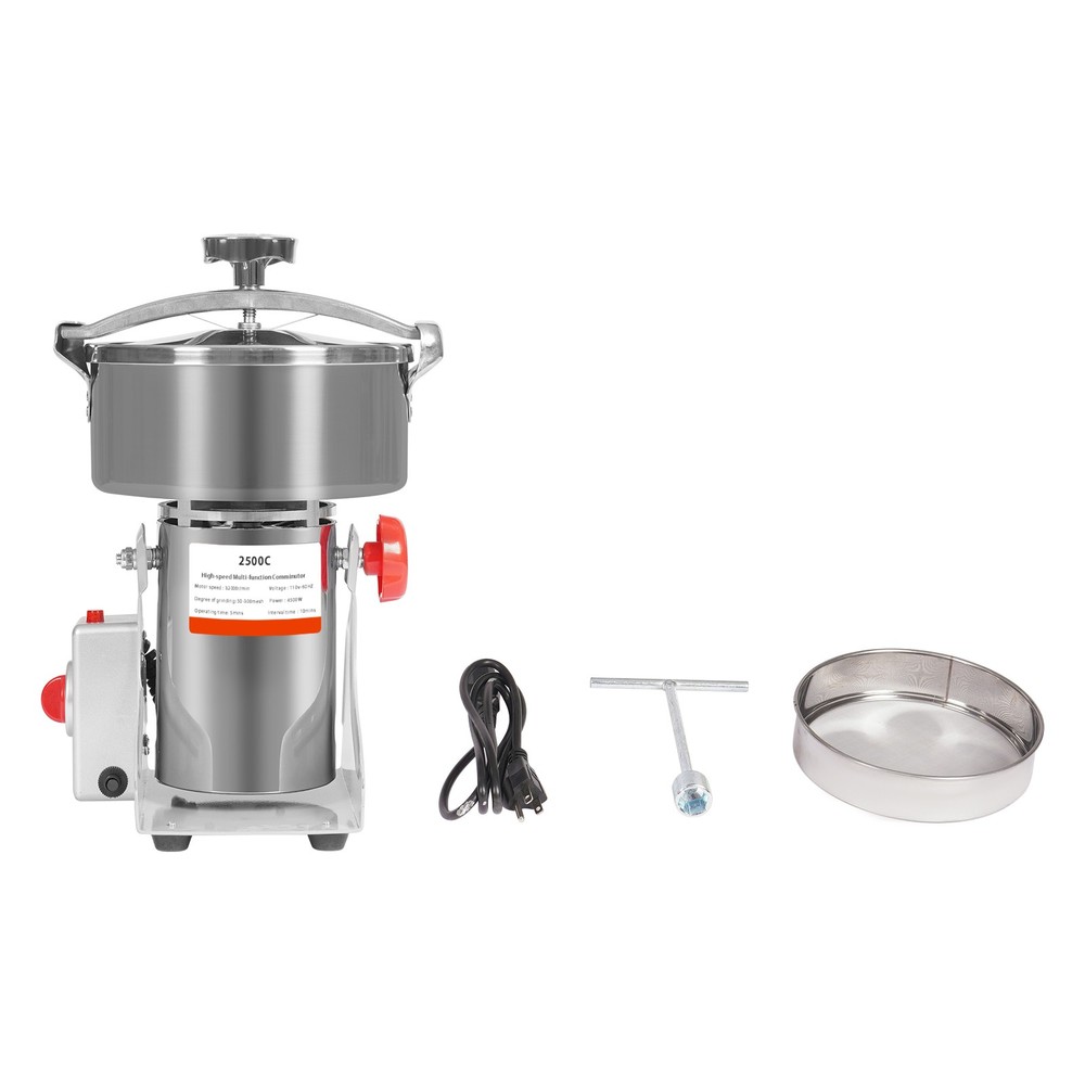 110V Electric Herb Grain Grinder - High-Speed, Durable, Efficient Mill