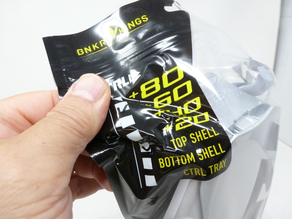 BRAND NEW Bunkerkings CTRL / CTRL2 Top Shell Rain Lid KIT Plus 60 Pure Silver