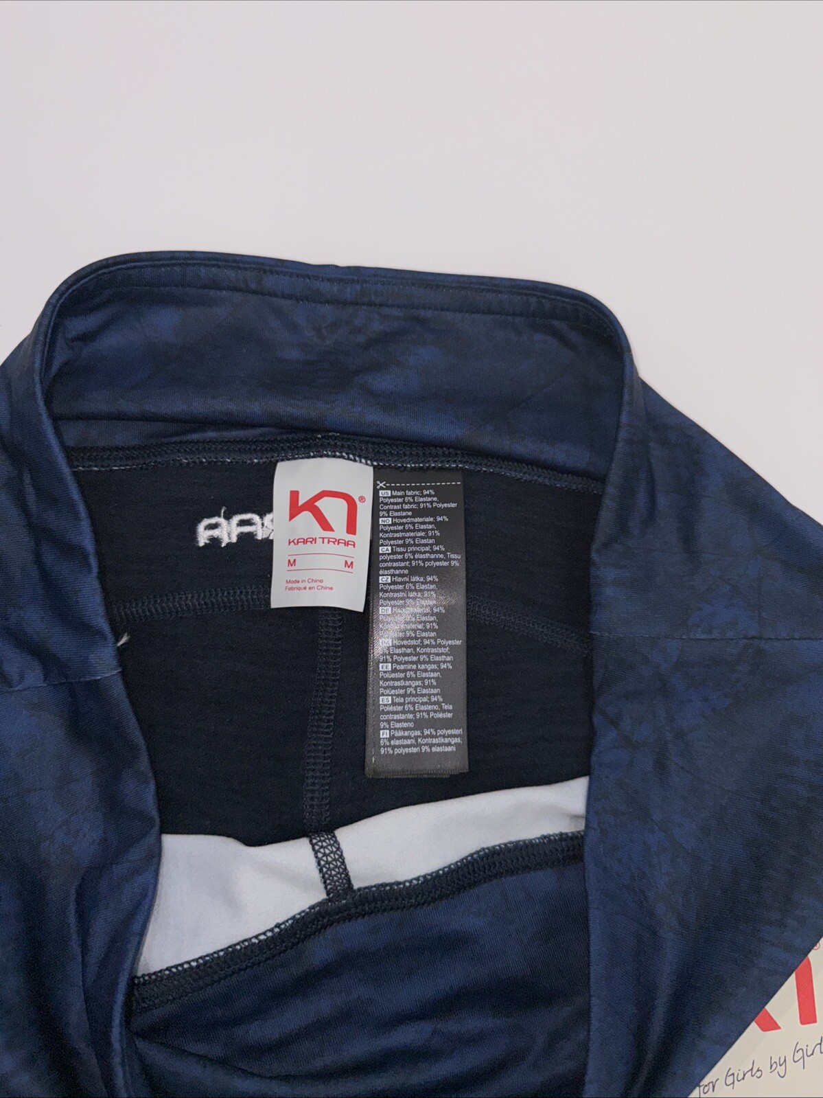 $100 Kari Traa Women’s Fierce Pants Tights- Royal Blue - Medium- New With Tags