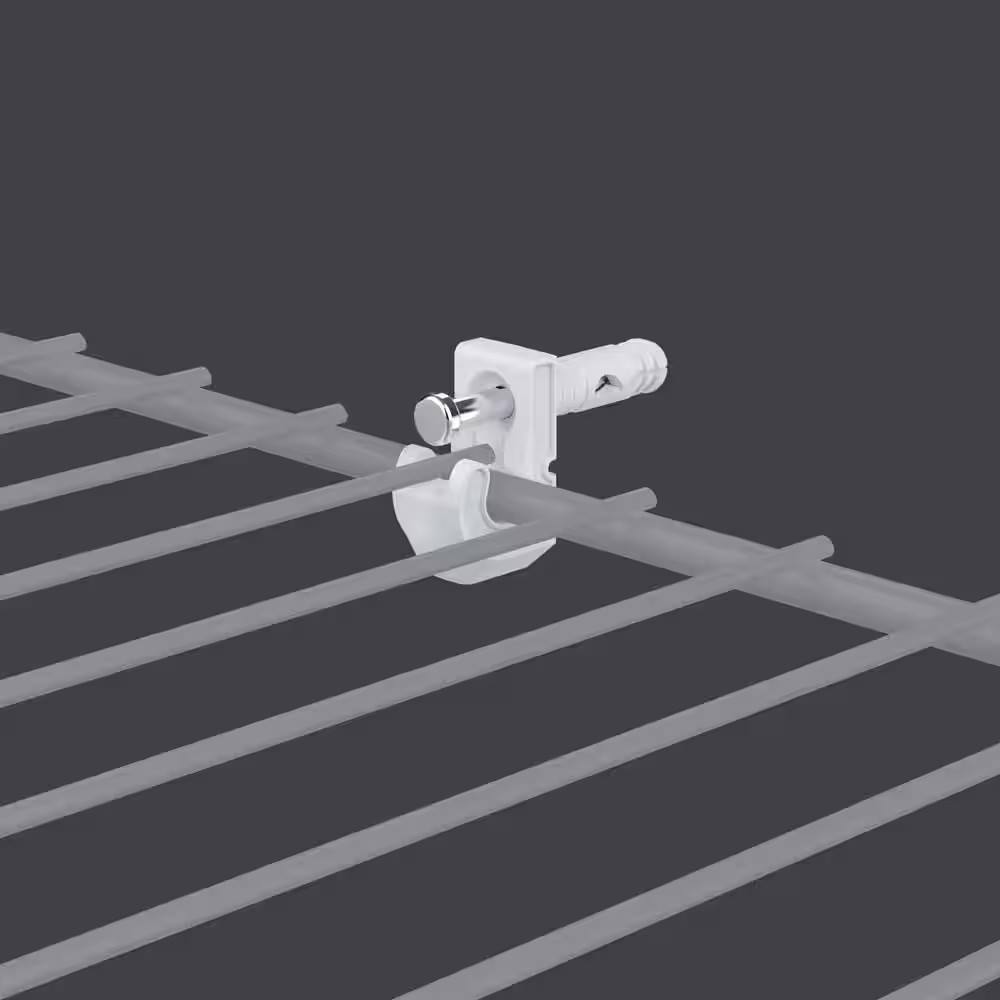 Propack Pre-Loaded Back Wall Clips (200-Piece)