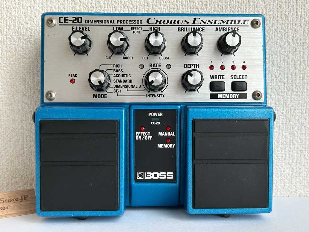 BOSS CE-20 Chorus Ensemble Processor Guitar Effects Pedal Tested Working From JP
