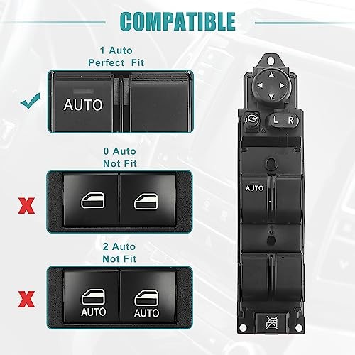 Front Left Driver Side Power Window Switch Fit for Mazda 2 M2 2007-2013