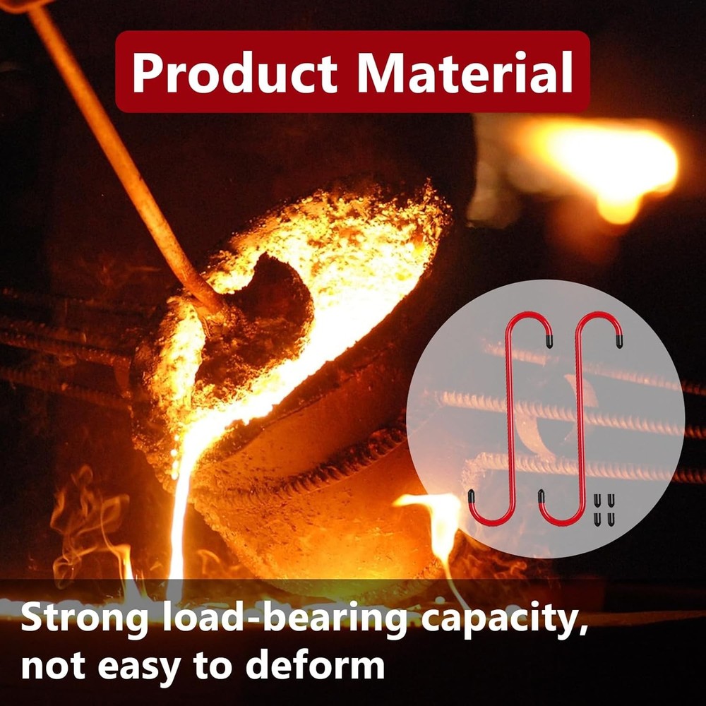 2PCS Brake Caliper Hanger Compression Mechanic Tool with Rubber Tips, Durable St