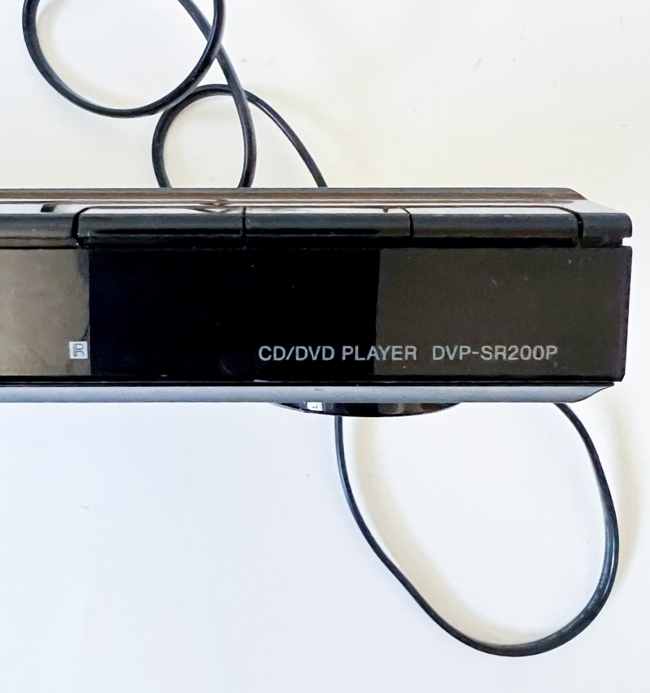 Sony DVP-SR200P/B DVD Player, Black - No Remote Control