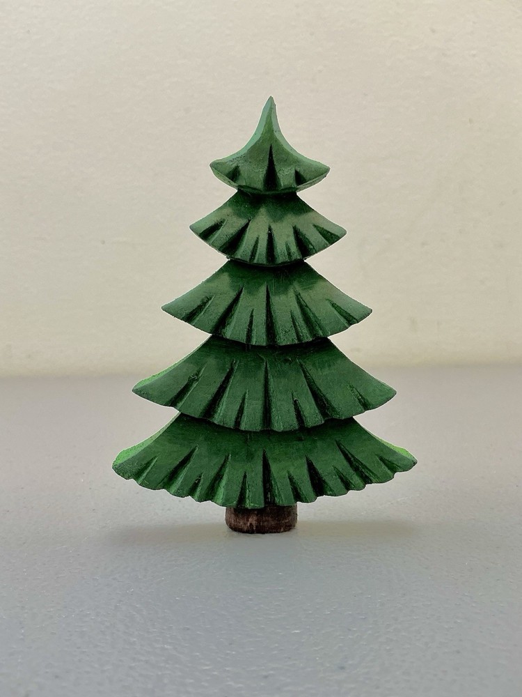 Decorative Wooden Pine Tree for Cuckoo Clocks Case ( NEW )