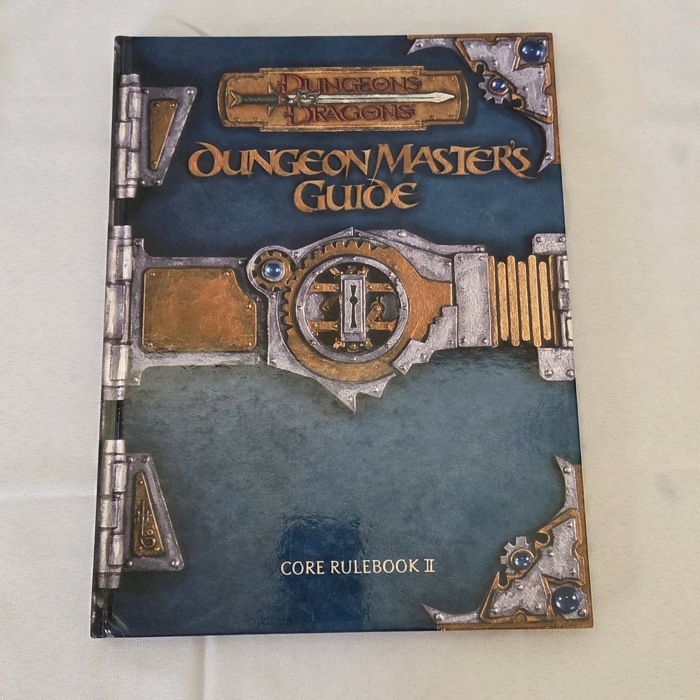 D&D Dungeons & Dragona Master's Guide Core Rulebook 2 First Printing 2000