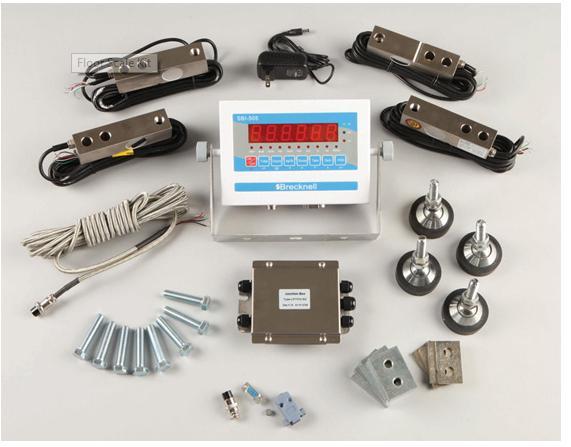 Brecknell Floor Scale Kit Except Platform, 10k lb Capacity, NTEP