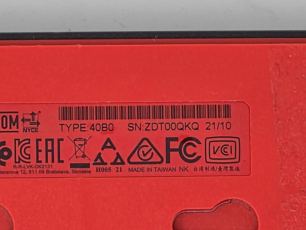 Lenovo ThinkPad Thunderbolt 4 Workstation Dock DK2131 Type 40B0