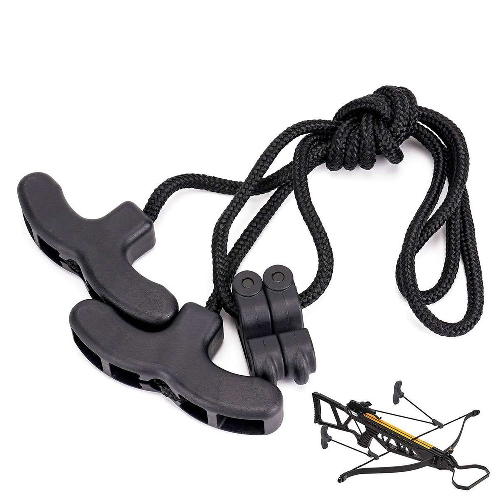 Archery Crossbow Rope Cocking Device String Aid Cocker Device Cross Bows Hunting