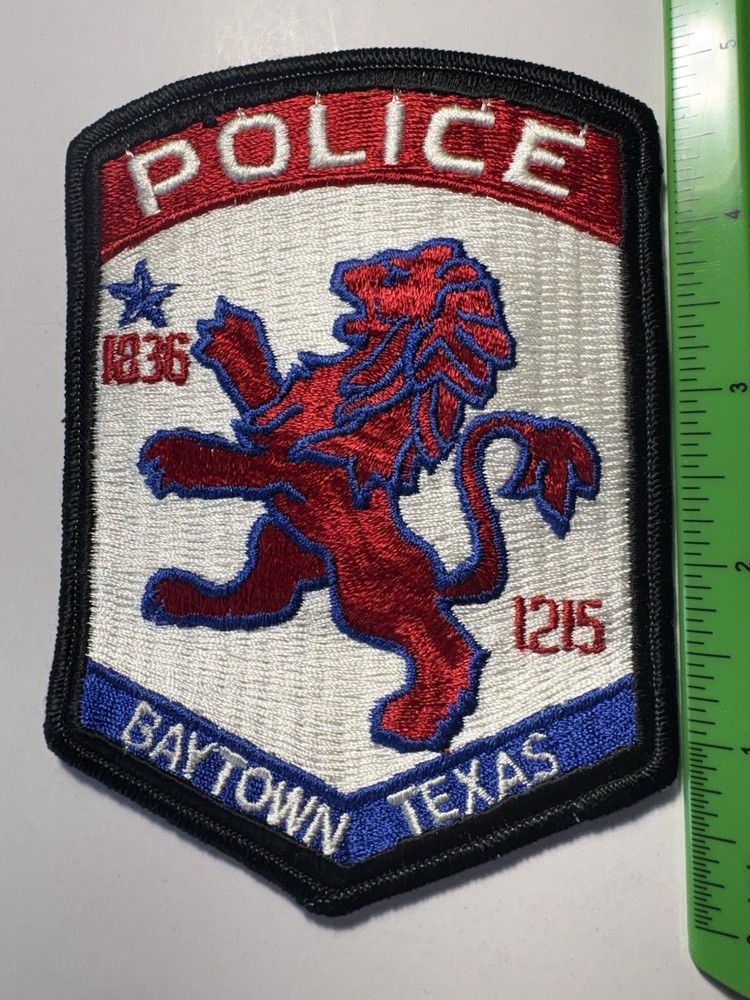 Baytown Texas Police Patch