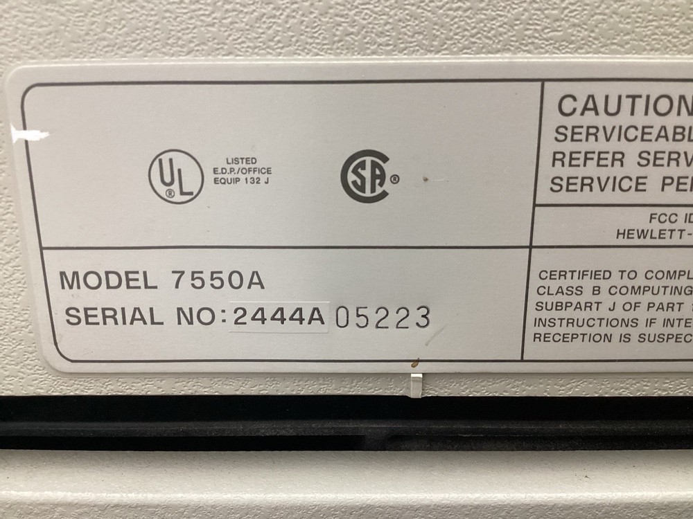 Hewlett Packard HP 7550A Graphics Plotter