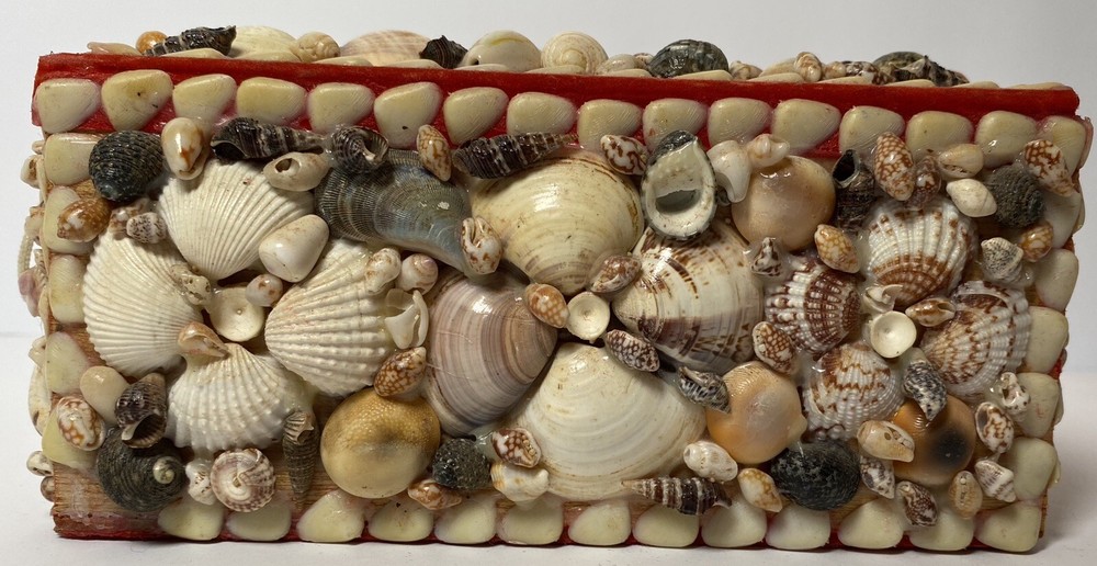4 Handmade Seashell Boxes
