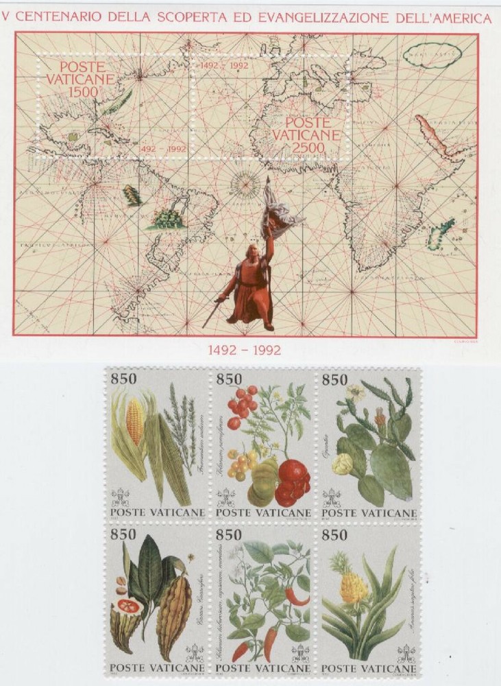 (FY92) Vatican 1992 Yearset MNH v2