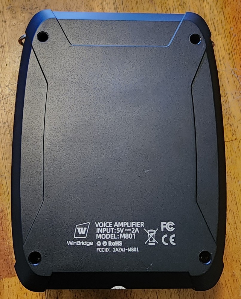 WinBridge M801 Wireless Bluetooth Voice Amplifier Wireless Microphone Headset