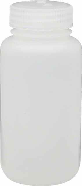Nalgene HDPE Wide Mouth Container 8 oz Clear