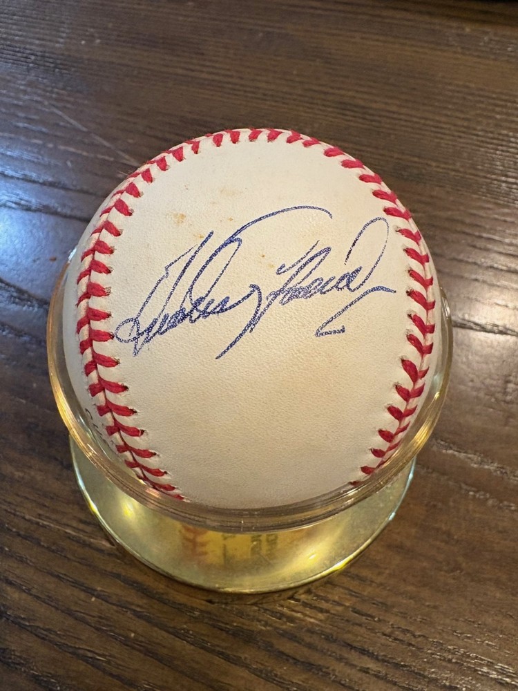 ANDRES    GALARRAGA     EXPOS      SIGNED     BASEBALL