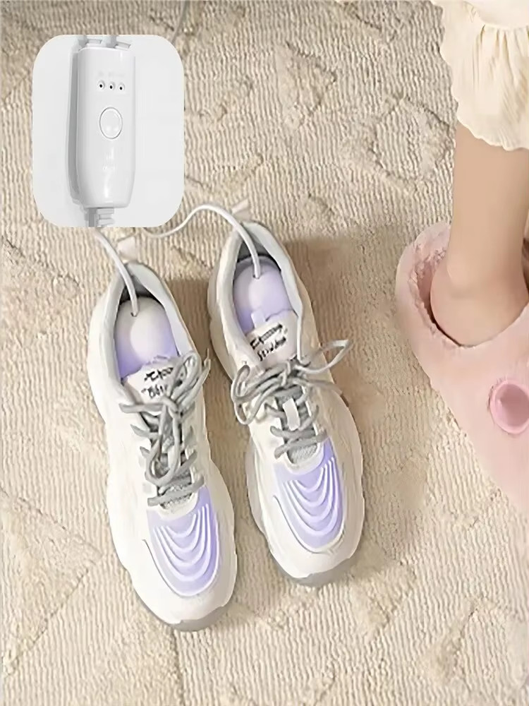Portable Shoe Dryer Multi-Functional Dehumidification, Deodorization, Foot Warmi