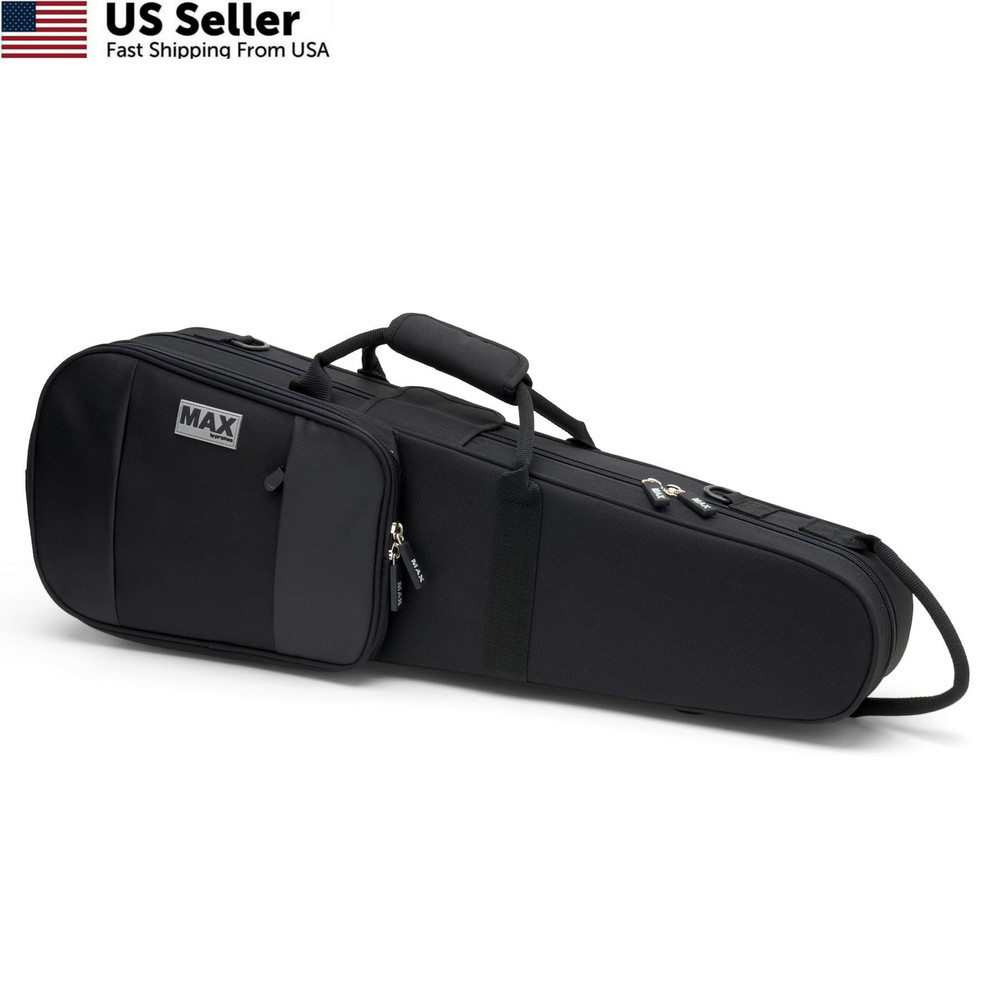 Protec MAX 4/4 Full Size Lightweight Violin Case, Black, size, Black