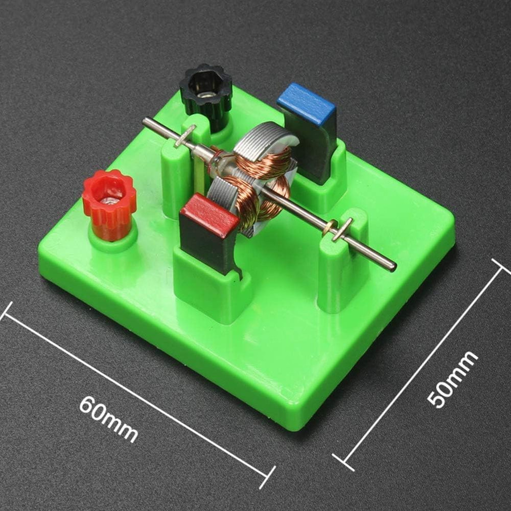 1Pc Blue DIY DC Electrical Motor Assemble KIT - STEM Science Lab Educational ...