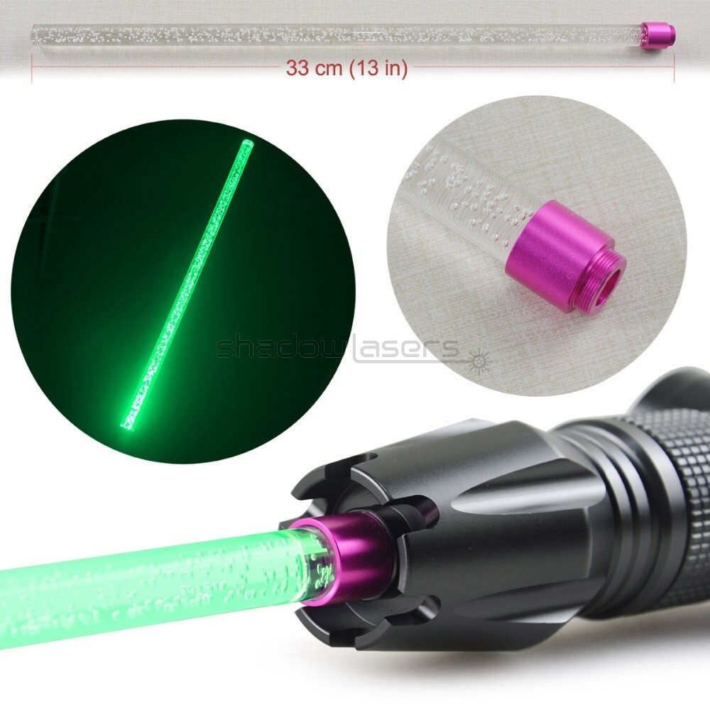 GH8-L 520nm Adjustable Focus Super Powerful Green Laser Pointer Visible Beam