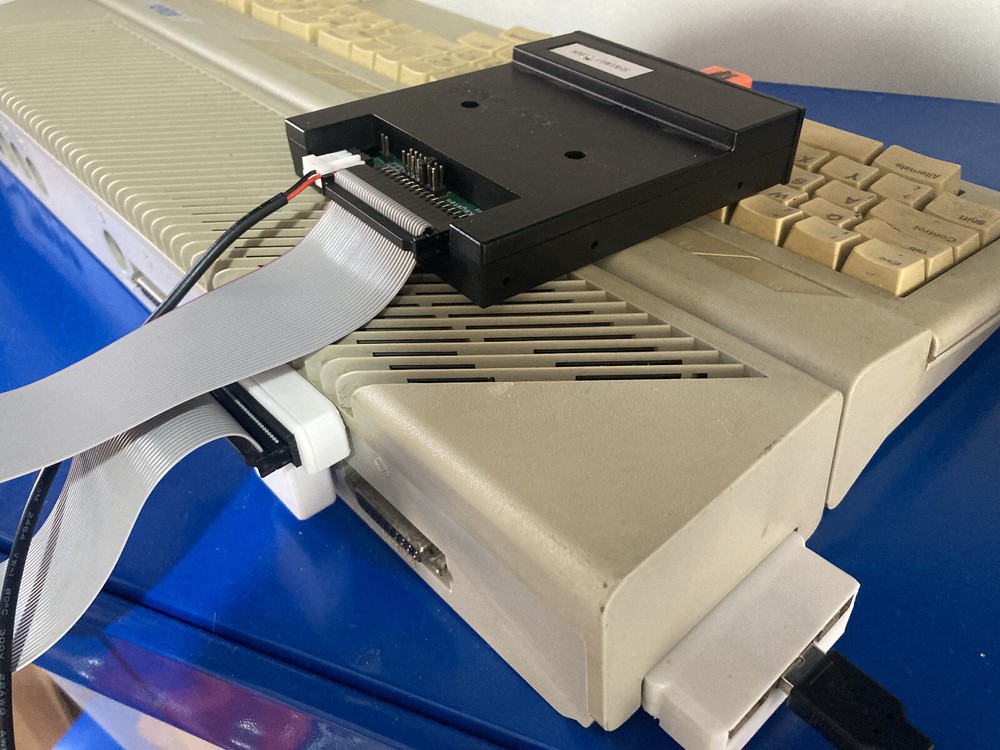 Atari ST STFM STE External Floppy Drive Adapter Gotek Complete Kit